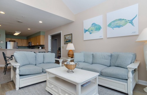 Shell Island Condo | Spacious oceanfront condo in Wrightsville Dunes!