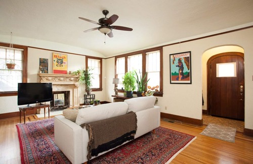 Vollintine-Evergreen House | Spacious Renovated Tudor in Midtown