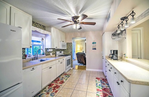 Indian Harbour Beach House | Spacious Satellite Beach Home: Walk to Shore!