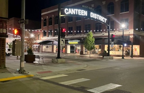 North Platte Apartment | Spacious Suite overlooking the Canteen District North Platte Sleeps 6.