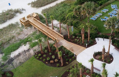 Myrtle Beach Condo | Spacious two bedroom suite at Ocean 22 by Hilton, oceanfront resort. Book now!