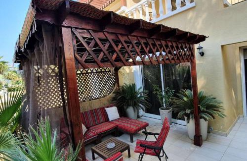 Al Hamra Village Villa | Spacious Villa with terrace close to the sea