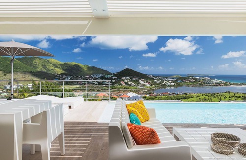 Orient Bay Villa | Spacious villa with heated pool!