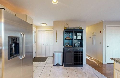 Sagamore Beach House | Spacious wooded retreat near canal & beach with deck & alfresco dining