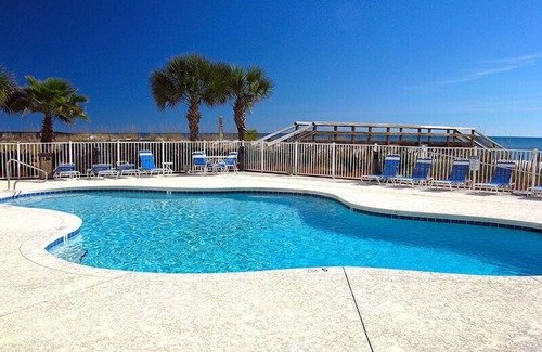 Orange Beach East Condo | Spacous Beach Front Unit close to the Flora Bama