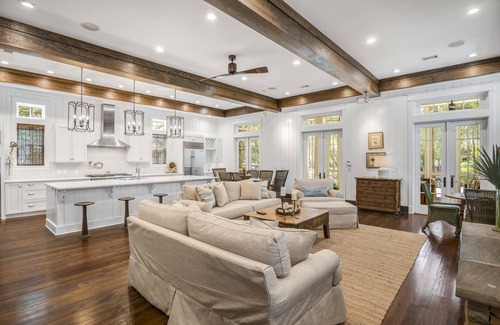 Gulf District House | SPECIAL 10%OFF 10/18-11/21 82Watercolor Blvd 5800sq.ft. 7bed/7.5B Location!
