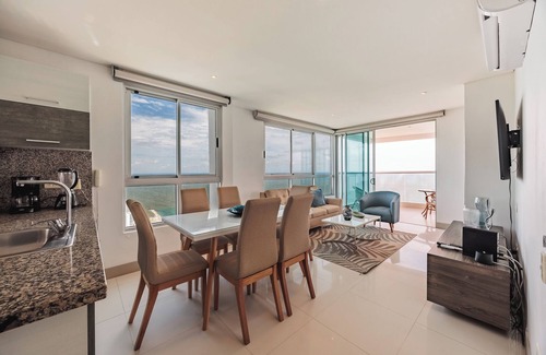 Bocagrande Apartment | Spectacular 2BR with Unbeatable View in Palmetto Beach