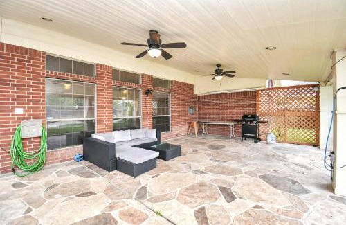 Manvel House | Spectacular Home with A Private Pool & BBQ Grill!