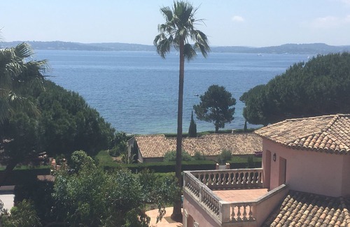 Sainte-Maxime Apartment | Spectacular views from a historical villa apartment. 5 star reviews