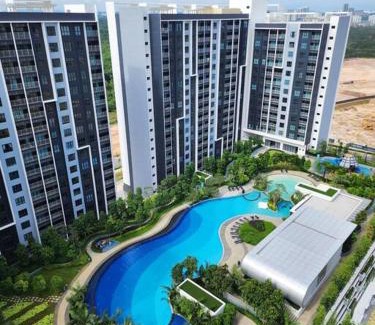 Kuala Langat District Apartment | Splashmania Gamuda Cove Homestay KLIA Dengkil