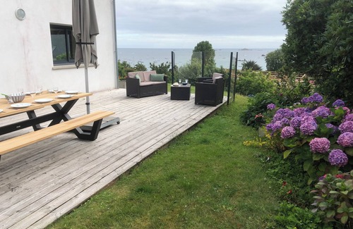 Carantec Villa | Splendid sea view - rare location - large house - center of town Carantec