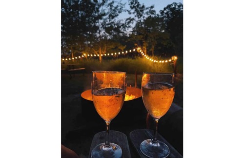 Battle Lake RV Rental | Spruce Tent at The Grove Glamping