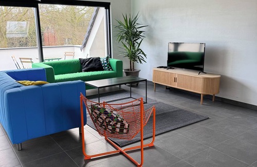 Maldegem Apartment | Stay Every Day (App 2). New building with 3 apartments. Between Bruges and Ghent.