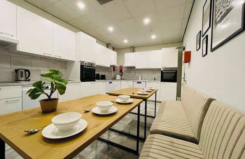Raamsdonksveer Apartment | Stay in a modern, air-conditioned room with private bathroom and Chromecast TV. Enjoy hotel-style comfort with the bonus of a fully equipped shared kitchen. Perfect for business trips or short getaways in Oss.