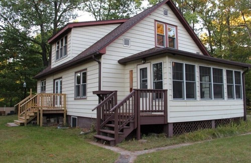 Minocqua House | Stay On The Island: Game Room And Whirlpool Bath