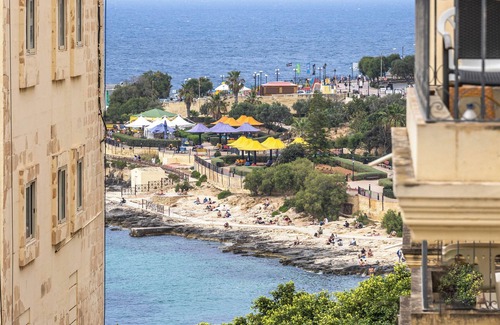 Tower Road Apartment | Stay Steps Away From The Sea In Sliema | Sleeps 6