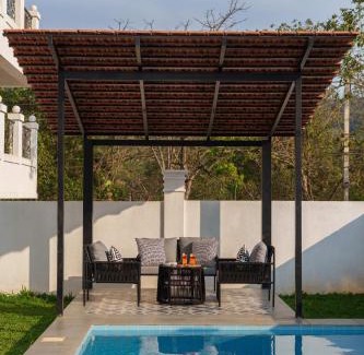Siolim Villa | StayVista at Casa Ti Amo with WiFi, AC, Pool, BBQ
