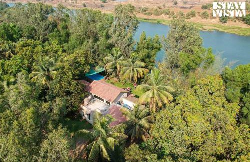 Palghar Villa | StayVista at Samara - 4BR with Pool & River View