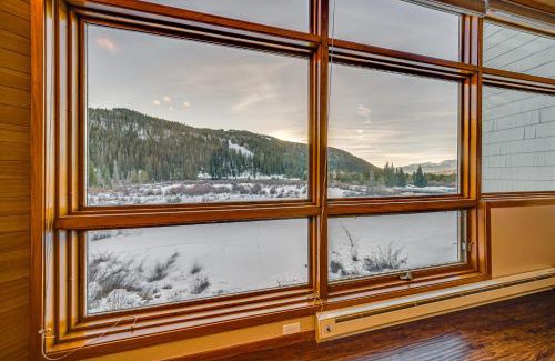 River Run Apartment | Steps to River Run Gondola Ski Condo with Views!