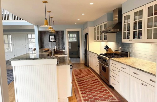 The Pines House | Steps to the Beach! Stunning 5-Bdrm Home with Private Pool & Resort Yard"