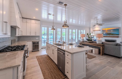 Connors House | Steps to Vanderbilt Beach, Sleeps 13, Resort-Style Backyard