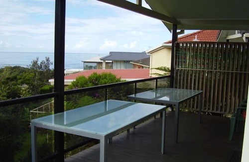 Port Macquarie Apartment | STRATHMORE LODGE UNIT 1. UPPER LEVEL. Spectacular views of Lighthouse Beach.