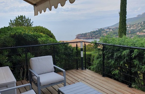 Espero-Pax Apartment | Studio à Théoule-miramar Avec Magnifique vue mer