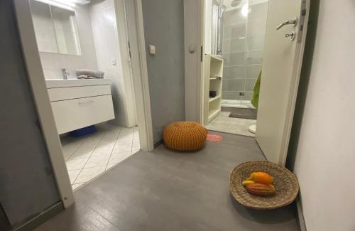 Zentrum-Ost Apartment | Studio 2 mit Gemeinschaftsräumen, Tiefgarage