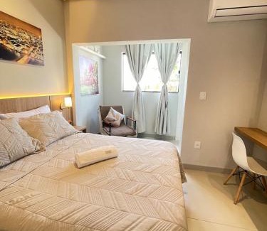 Jardim Palmeiras Apartment | Studio 202 - aconchego em Moc - ar-cond e Wi-Fi