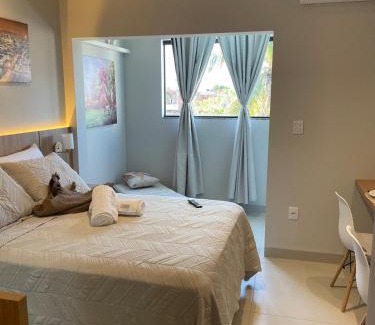 Jardim Palmeiras Apartment | Studio 202 - aconchego em Moc - ar-cond e Wi-Fi