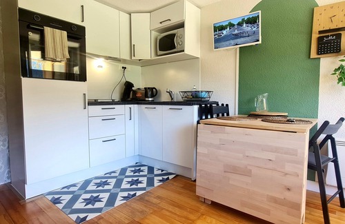 Campan Apartment | studio 5 people facing the lake and the Pic du Midi