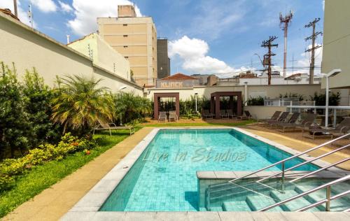 Conceicao Apartment | Studio a 100m Bosque, Centro e Cambuí- Home Office, Piscina, Sauna, Jacuzzi, Fitness
