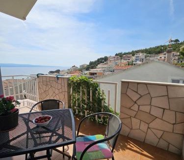 Duce Apartment | Studio apartment in Duce with sea view, balcony, air conditioning, WiFi 5067-6