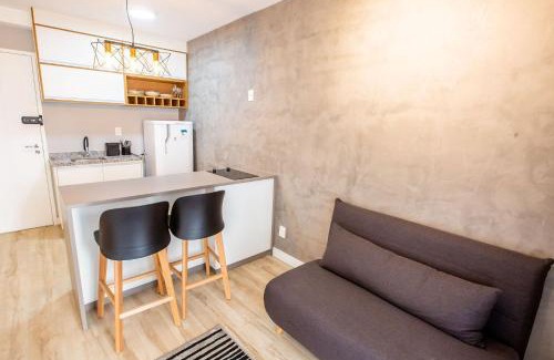 Vila Buarque Apartment | Studio com WI-FI e sofá-cama próximo do metrô