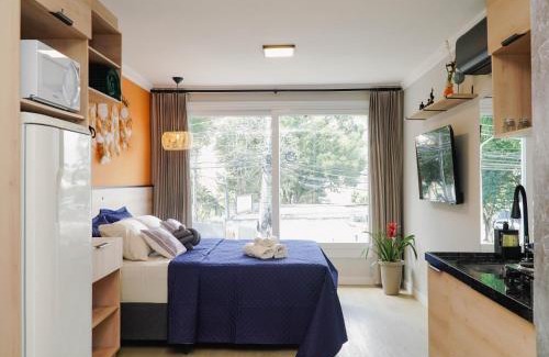 Campo Grande Apartment | Studio de 2 Quartos com Ar condicionado 4 pessoas