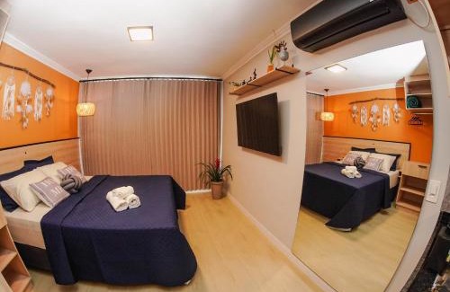 Campo Grande Apartment | Studio de 2 Quartos com Ar condicionado 4 pessoas