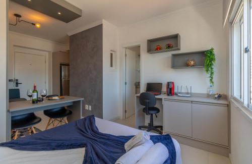 Centro Apartment | Studio delicinha Prox Atitus com Garagem