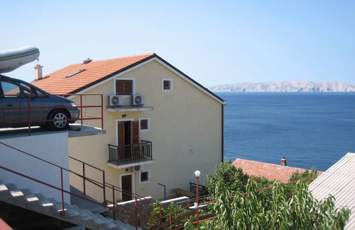 Senj Apartment | Studio flat with balcony and sea view Senj (AS-15376-b)