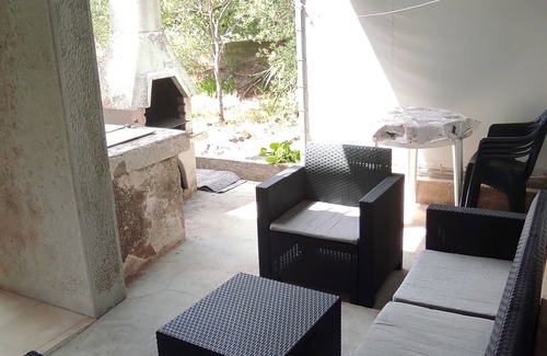 Punat Apartment | Studio flat with terrace Punat, Krk (AS-5410-a)