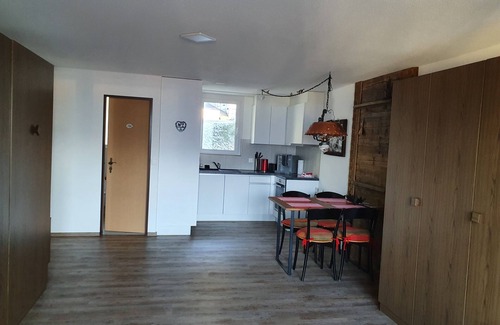 Emmetten Apartment | Studio for 2-4 guests with balcony and panorama view