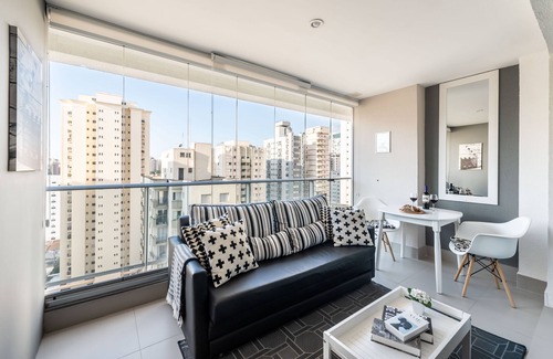 Brooklin Paulista Apartment | Studio High standard, modern and cozy in the heart of Brooklin.