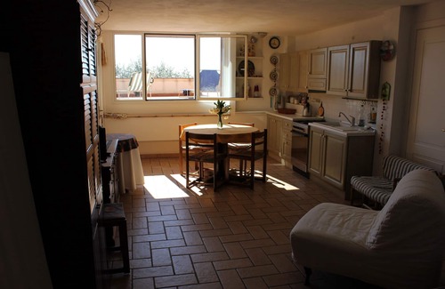 Diano Marina Apartment | Studio in bright villa. 650 meters from the sea