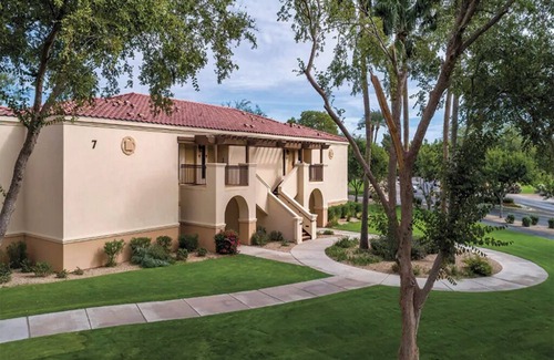 South Mountain Condo | Studio Suite, Sleeps 4, Kitchen, Patio, at Legacy Golf Resort!