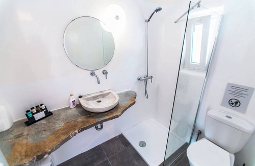 Paradise Hotel | Studio with Clear Sea View, Shared Infinity pool, bar, gym, 4' from the beach