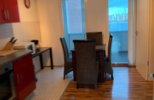 Innenhafen Apartment | Studio with sea view and large loggia - direct access to the North Sea