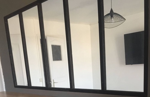 Lamballe Apartment | Studio with separate bedroom. In the center of lamballe, courtyard side, quiet.