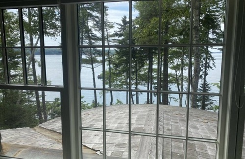 Mid-Coast and Islands House | Stunning contemporary Cousins Island Home on Portland Casco Bay w/deepwater dock