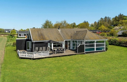 Knebel House | Stunning home in Knebel with sauna