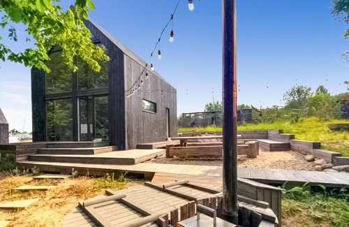 Przywidz House | Stunning home in Roztoka with jacuzzi