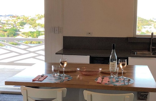 Oyster Pond Villa | Stunning Ocean & Oyster Pond Views Private Villa Fast Fiber WiFi & 40ft Terrace